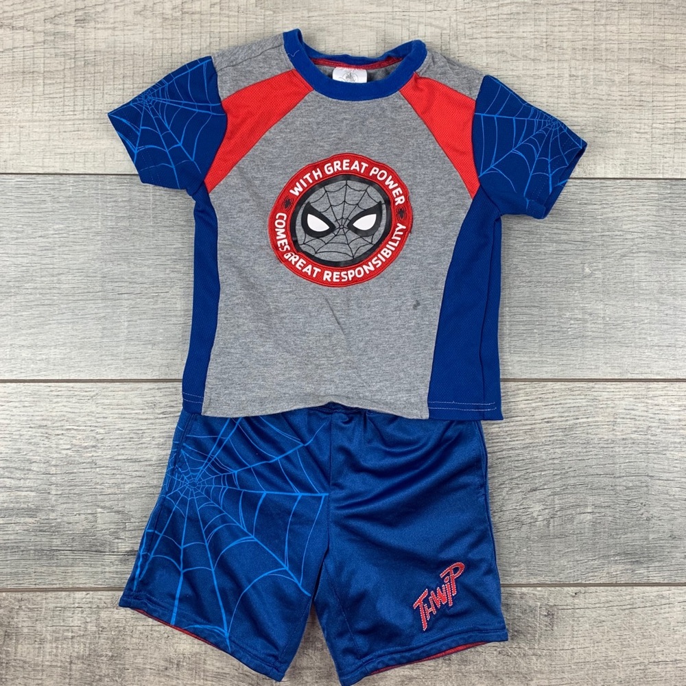DISNEY’S MARVEL SPIDER-MAN TODDLER SET - SIZE 4
